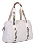 Childhome Geanta de infasat Mommy Club Signature Teddy Offwhite