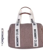 Childhome Geanta de infasat Mommy Club Signature Teddy Soft Brown