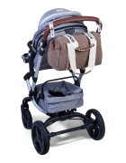 Childhome Geanta de infasat Mommy Club Signature Teddy Soft Brown