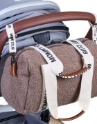 Childhome Geanta de infasat Mommy Club Signature Teddy Soft Brown