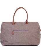 Childhome Geanta de infasat XL Mommy Bag Signature Teddy Soft Brown