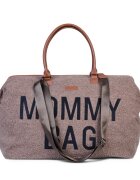 Childhome Geanta de infasat XL Mommy Bag Signature Teddy Soft Brown