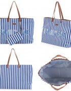 Childhome Geanta Family Bag albastru alb