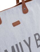 Childhome Geanta Family Bag canvas gri