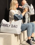 Childhome Geanta Family Bag canvas gri