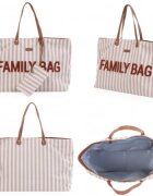Childhome Geanta Family Bag nude alb