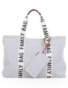 Childhome Geanta Family Bag Signature alb