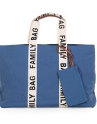 Childhome Geanta Family Bag Signature indigo
