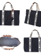 Childhome Geanta Family Bag Signature negru