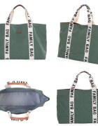Childhome Geanta Family Bag Signature verde