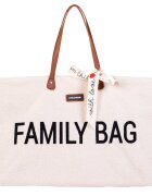Childhome Geanta Family Bag Teddy alb