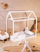 Childhome Husa pilota si fata de perna 100x140 cm JerseMuselina Tedy