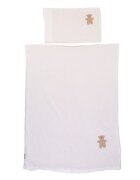Childhome Husa pilota si fata de perna 100x140 cm JerseMuselina Tedy
