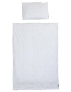 Childhome Husa pilota si fata de perna Jerse 100x140 cm jerse muselina verde