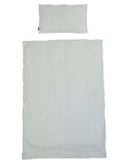 Childhome Husa pilota si fata de perna Jerse 100x140 cm jerse muselina verde