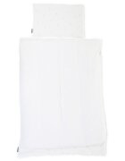 Childhome Husa pilota si fata de perna Jerse Muselina 100x140 cm inimioare