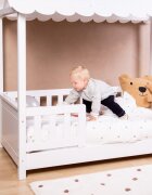 Childhome Husa pilota si fata de perna Jerse Muselina 100x140 cm inimioare