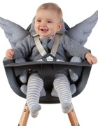 Childhome Husa universala pentru caruciorscaun auto sau scaun de masa Ingeras Jerse Gri