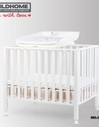 Childhome Masa de infasat Evolux pentru patut 83x60 cm Alb