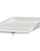 Childhome Masa de infasat Evolux pentru patut 83x60 cm Alb