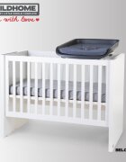 Childhome Masa de infasat Evolux pentru patut 83x60 cm Antracit