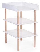 Childhome Masa de infasat natural alb