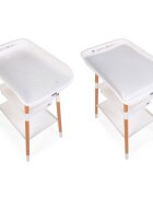 Childhome Masuta de infasat Evolux Natural Alb