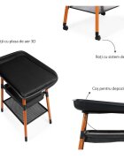 Childhome Masuta de infasat Evolux nucnegru