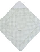 Childhome Paturica de infasat 75x75 cm jerse tetra verde