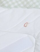 Childhome Paturica de infasat 75x75 cm jerse tetra verde