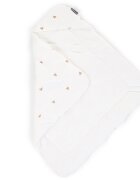 Childhome Paturica de infasat 75x75 cm JerseMuselina Inimioare