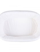 Childhome Patut balansoar din ratan cu saltea si husa jerse 90x70x71 cm