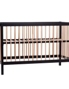 Childhome Patut Cot 97 fag 60x120 cm naturalnegru
