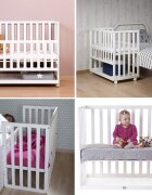 Childhome Patut MDF fag alb 54x94 cm