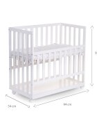 Childhome Patut MDF fag alb 54x94 cm