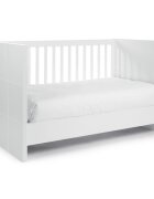 Childhome Patut Quadro White 70x140 cm MDF Alb