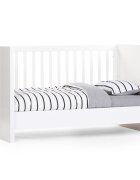 Childhome Patut Quadro White 70x140 cm MDF Alb