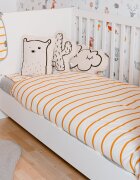 Childhome Patut Quadro White 70x140 cm MDF Alb