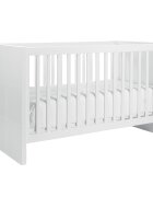 Childhome Patut Quadro White 70x140 cm MDF Alb