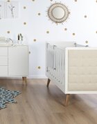 Childhome Patut Retro Rio 60x120 cm Mdf Alb