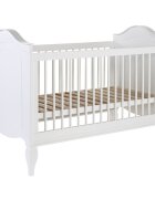 Childhome Patut Romantic White 70x140 cm MDF pin alb