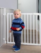 Childhome Poarta de siguranta lemn Maestro 73.5-104 cm alb