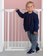 Childhome Poarta de siguranta metal Eltra Doorgate Pressure 75-81 cm alb