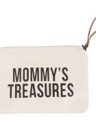 Childhome Poseta Mommy Clutch 33x23 cm alb