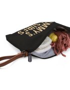 Childhome Poseta Mommy Clutch 33x23 cm negru