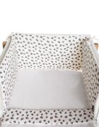 Childhome Protectie patut Jerse 35x170 cm leopard