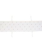 Childhome Protectie patut Jerse Muselina 35x170 cm inimioare