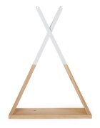 Childhome Raft de perete Tipi lemn naturalalb