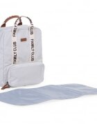 Childhome Rucsac de infasat Family Club Signature alb