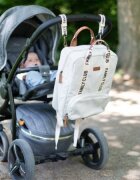 Childhome Rucsac de infasat Family Club Signature alb